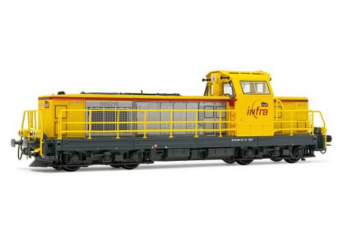 Jouef HJ2393S SNCF Infr Diesellok BB 69000 gelb Ep VI DCS
